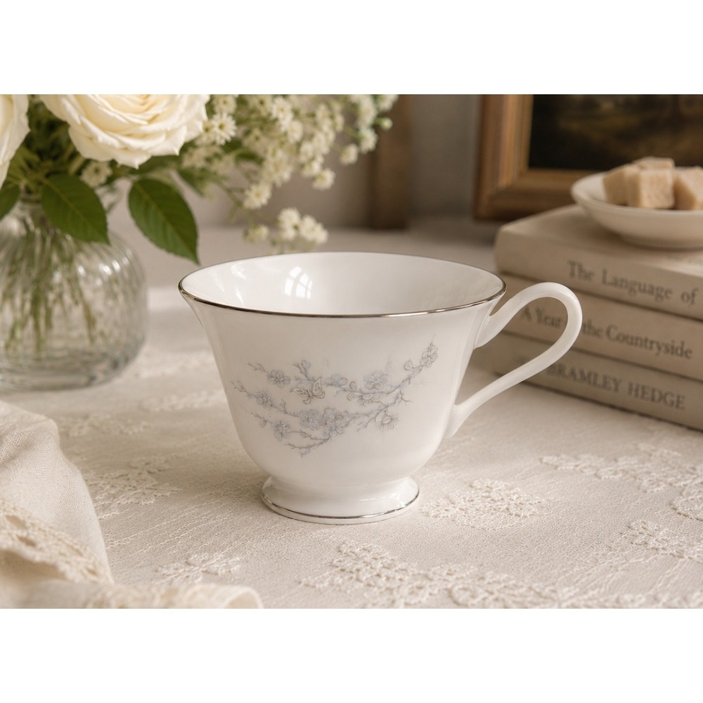Lenox Twilight Dell Oxford Collection Set of 5 Blue Floral
